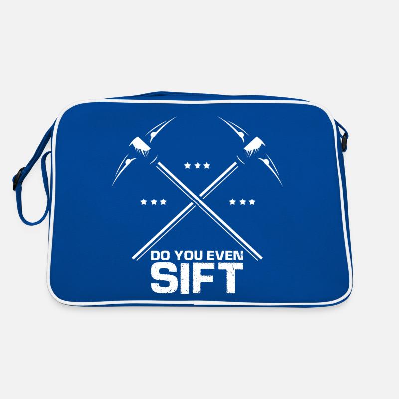 Gold panning prospector gold prospector design Retro Bag
