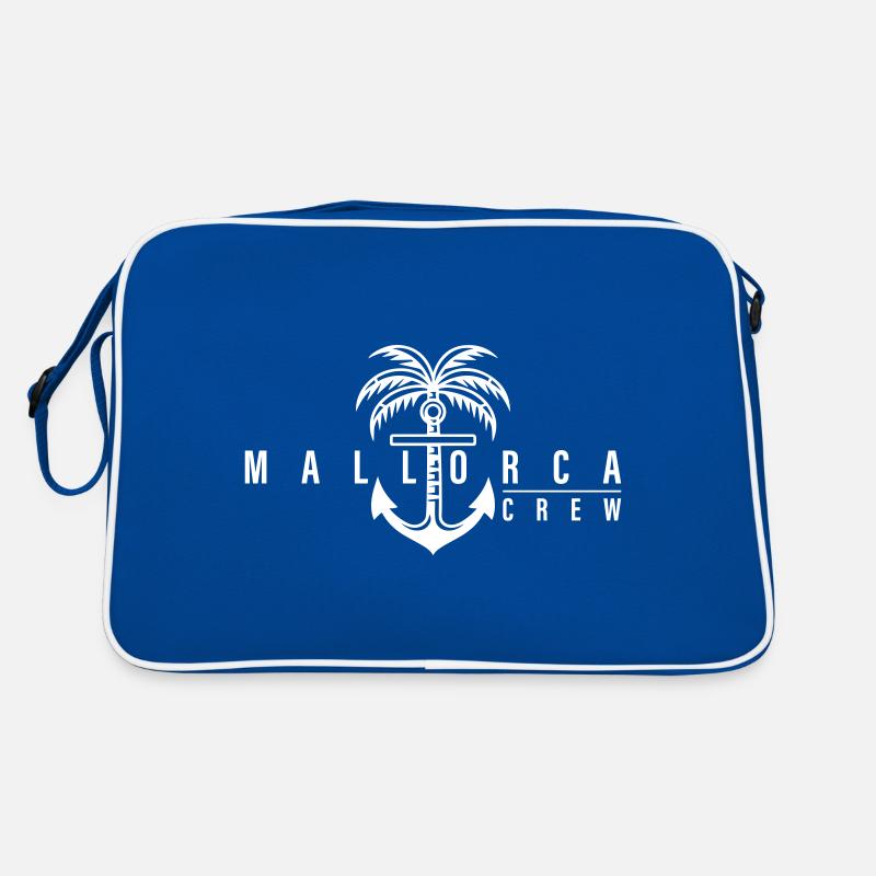 Mallorca Crew Anker Palme Urlaub Retro Tasche