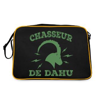 Chasseur De Dahu - Sac Retro - noir/or - Dos