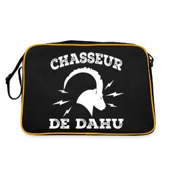 Chasseur De Dahu - Sac Retro - noir/or - Dos