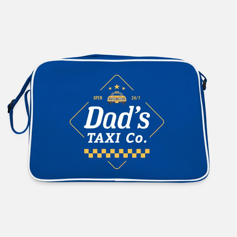 Dads Taxi Co Retro Bag