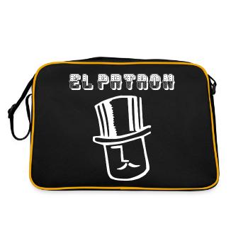 le patron, El Jefe, El patron - Sac Retro - noir/or - Dos