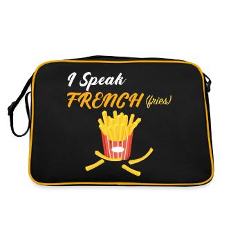 French fries - Sac Retro - noir/or - Dos