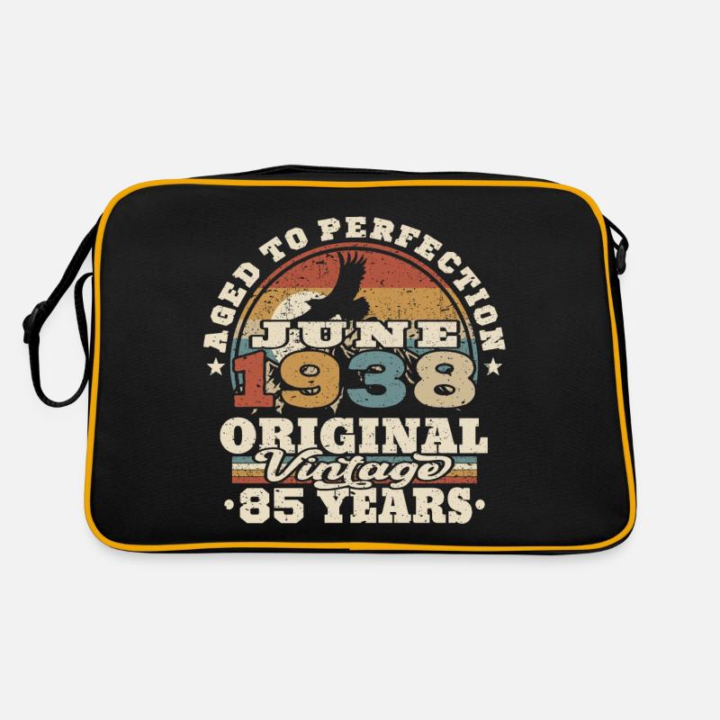 Born in June 1938 - 85 years old Retro Bag