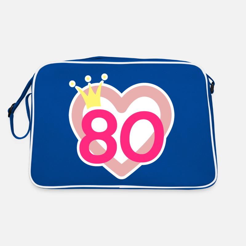 80e anniversaire Couronne de princesse Sac Retro
