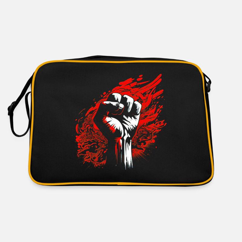 Poing levé Sac Retro