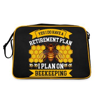 Apiculture Cours d’apiculture Association des apiculteurs Apiculteurs - Sac Retro - noir/or - Dos
