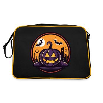 Fête halloween - Sac Retro - noir/or - Dos