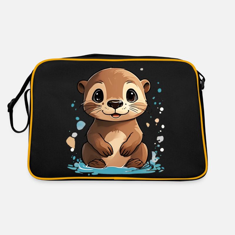 Bébé Loutre Sac Retro