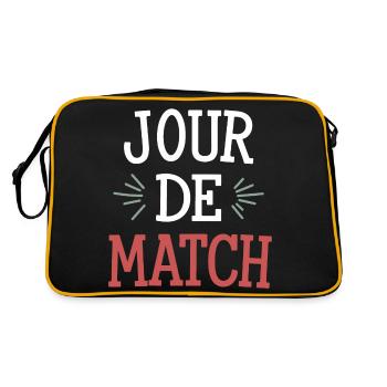 Jour de match - Sac Retro - noir/or - Dos
