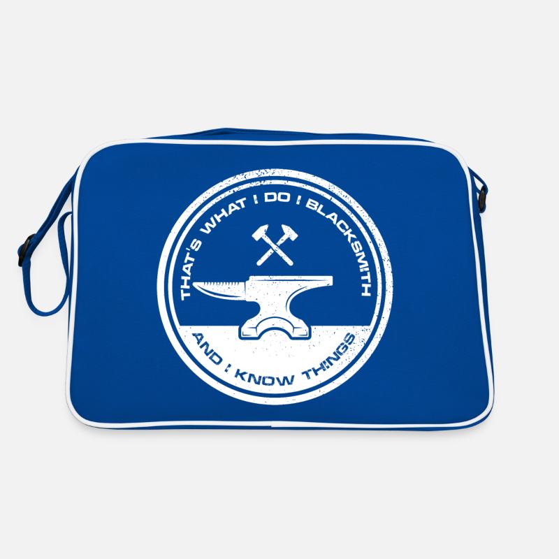 Metalsmith | Hobby Blacksmith Forging Gifts Retro Bag