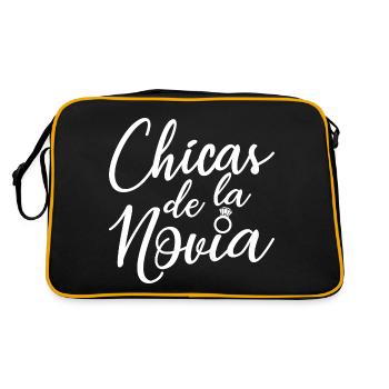 Chicas de la Novia Bridesmaid Team Bride Wedding - Retro Bag - black/gold - Back