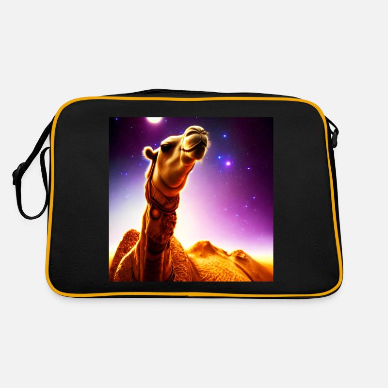 Dromedar Kamel - Wüstenschiff Retro Tasche