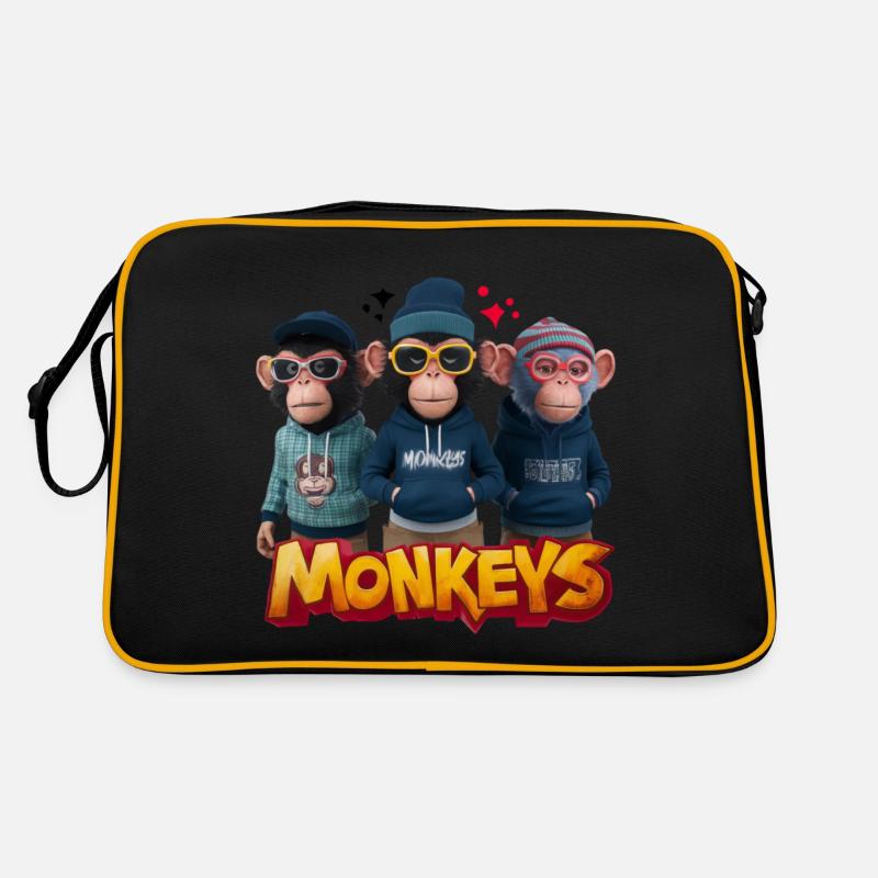 Monkeys 2 Sac Retro