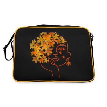 woman's fall - Sac Retro - noir/or - Dos