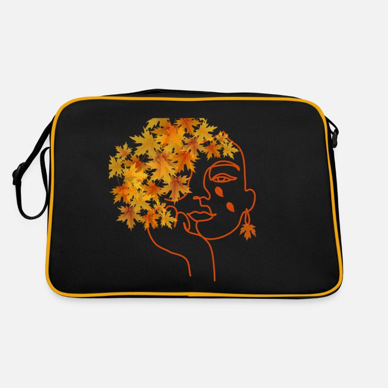 Woman's Fall - Retro Bag - black/gold