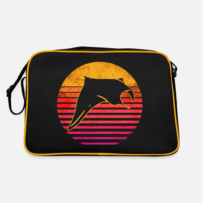 Manta Ray - Giant Manta - Devil Ray Retro Bag