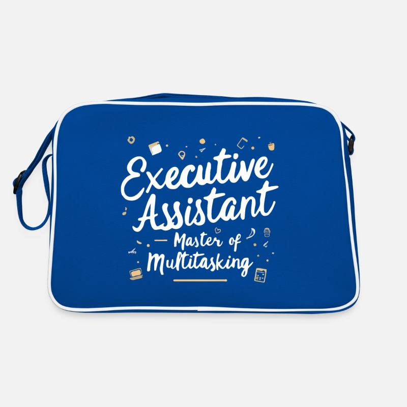 Executive Assistant Inspirational Quote Retro Bag
