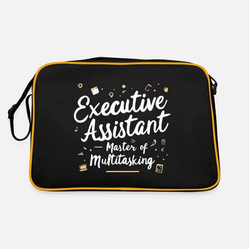 Executive Assistant Inspirational Quote Retro Bag