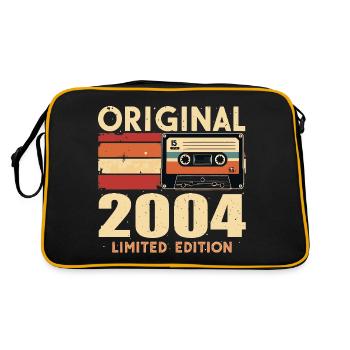 Birthday 2004 - Legendary since 2004 Gift 2004 - Retro Bag - black/gold - Back