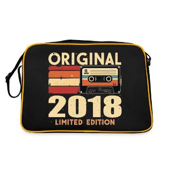 Birthday 2018 - Legendary since 2018 Gift 2018 - Retro Bag - black/gold - Back