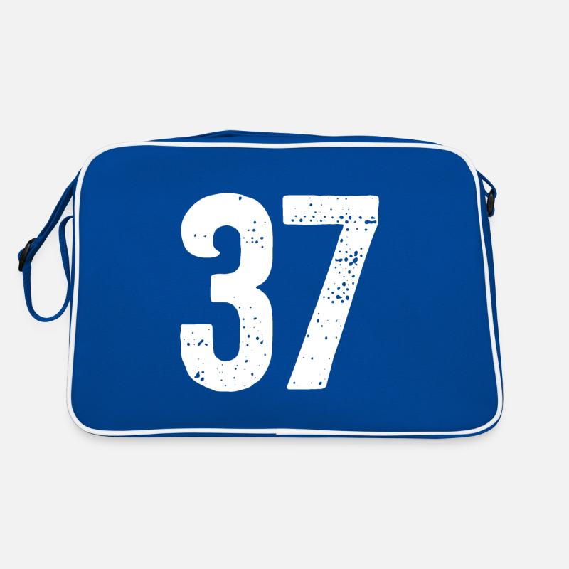 37 Numéros Blanc Sac Retro