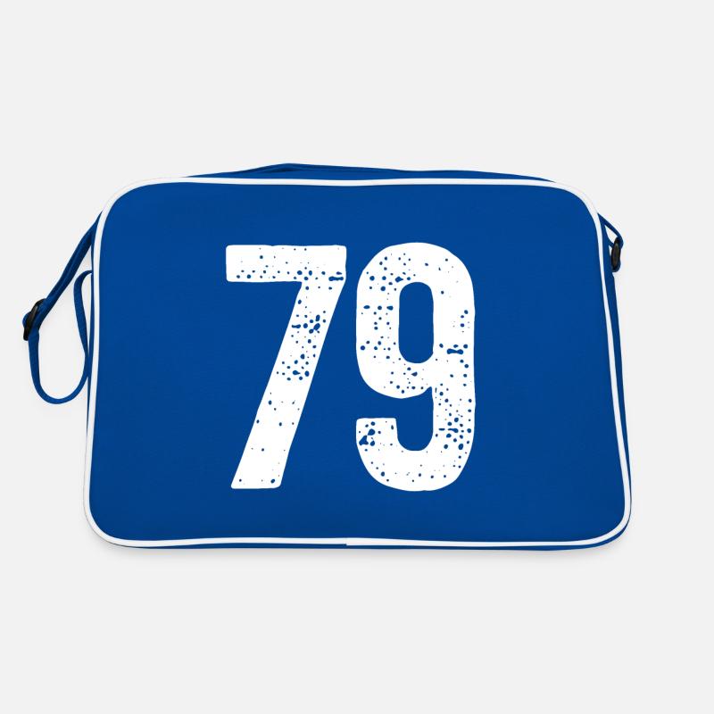 79 Numéros Blanc Sac Retro