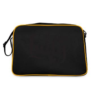 Dame de chat - Sac Retro - noir/or - Dos
