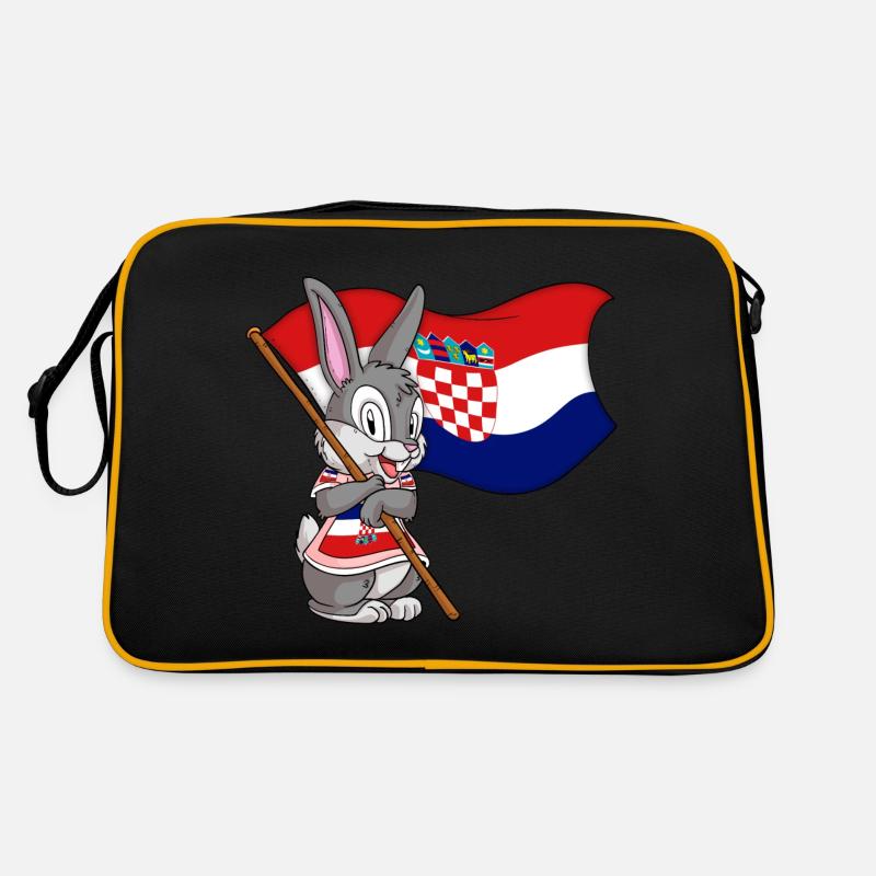Croatie Lapin Sac Retro