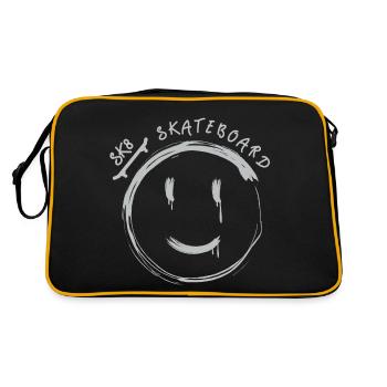 Skateboard Skater Skating - Sac Retro - noir/or - Dos