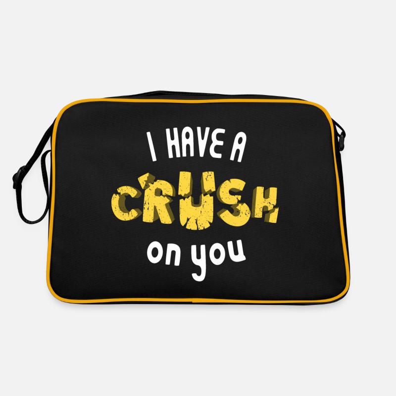 Ich bin in dich verknallt Retro Tasche