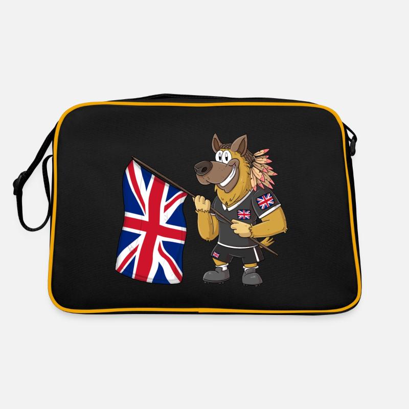 England Rasta Hund Retro Tasche