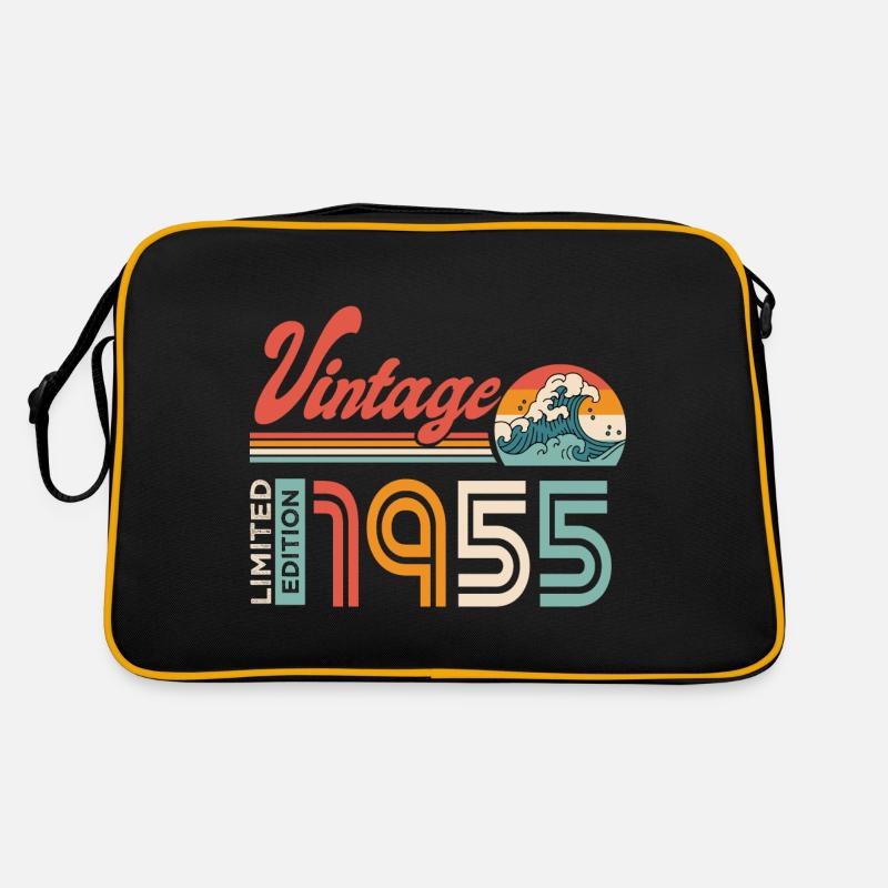 1955 Birthday Gift Born In 1955 Retro Bag