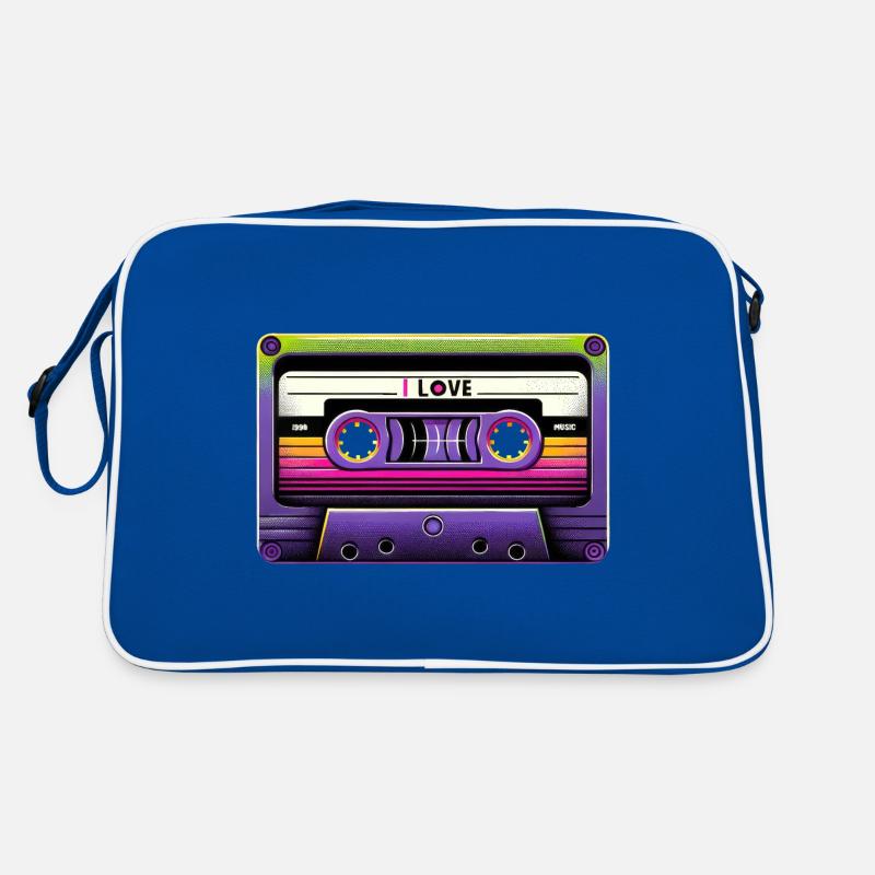 Neon Retro Mixtape Retro Tasche