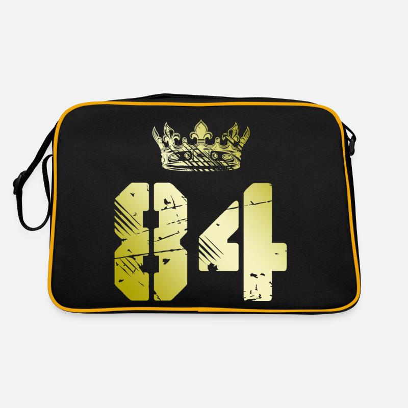 84 Couronne numérique Sac Retro