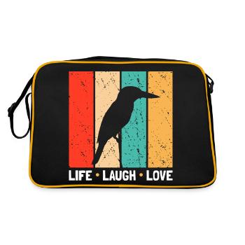 Kookaburra Design et Kookaburra Dicton - Sac Retro - noir/or - Dos