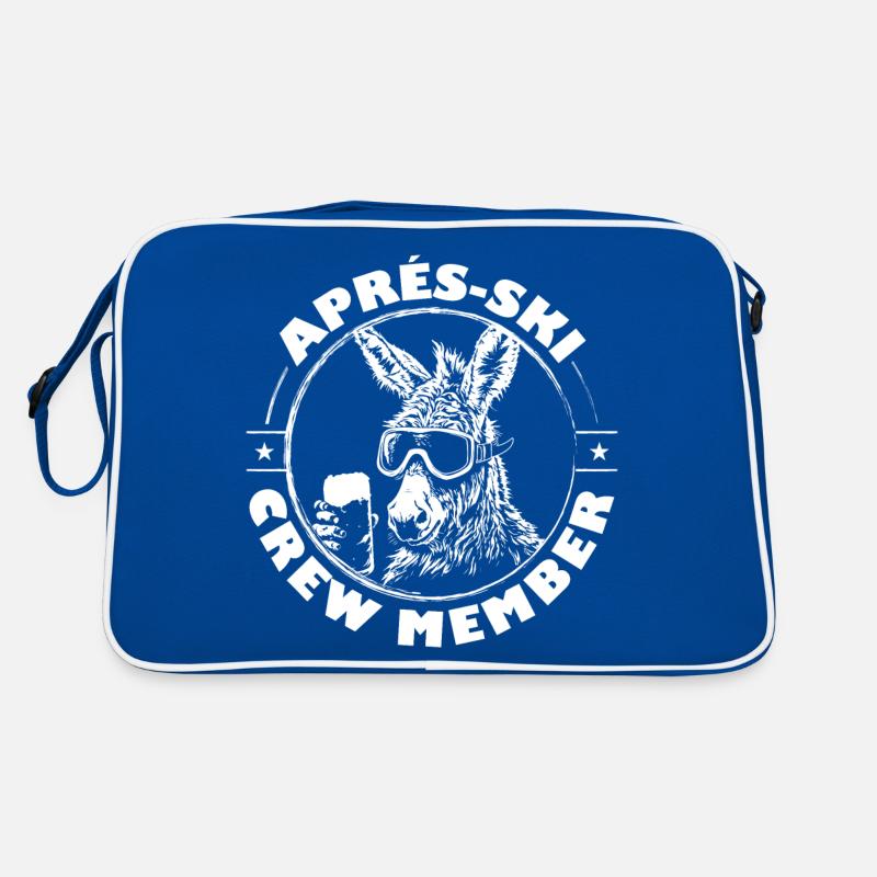 Donkey Après Ski Team Saying Retro Bag