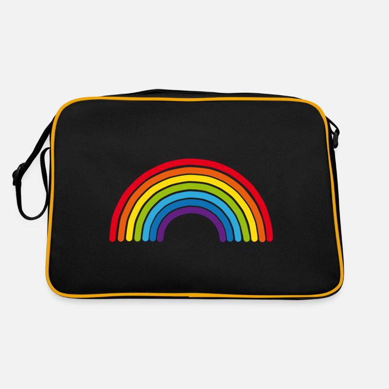 rainbowround Retro Tasche