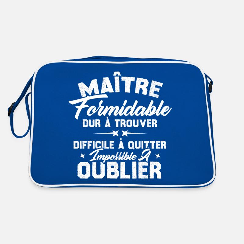 Maître Formidable Idée Cadeau Maître D'école Sac Retro