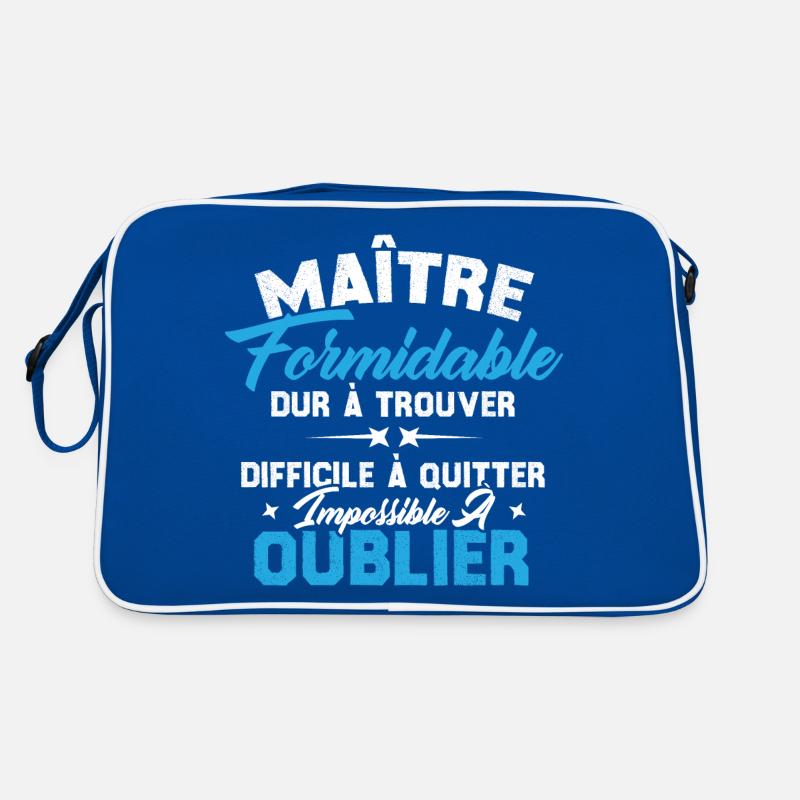 Maître Formidable Idée Cadeau Maître D'école Sac Retro