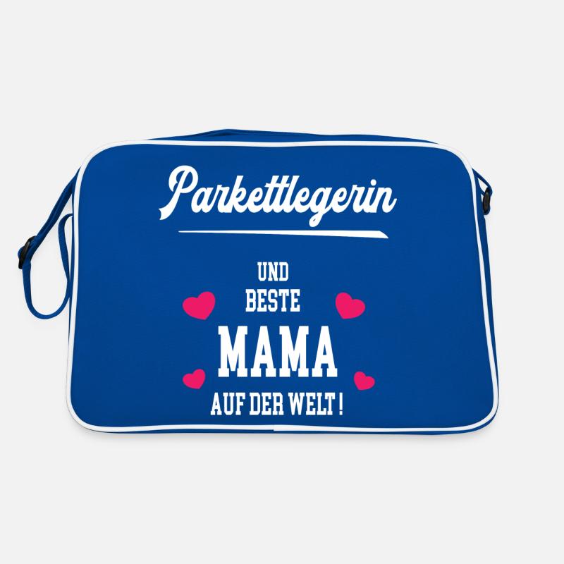 Parkettlegerin Beste Mama Muttertag Geburtstag Retro Tasche