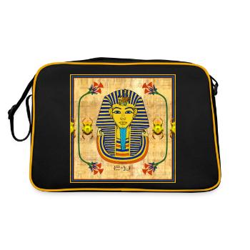 Tutankhamun I Papyri I Egypt - Retro Bag - black/gold - Back