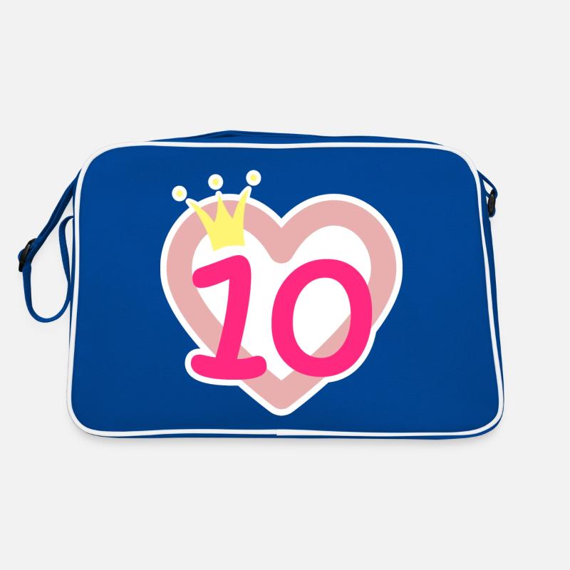 Couronne de princesse 10e anniversaire Sac Retro