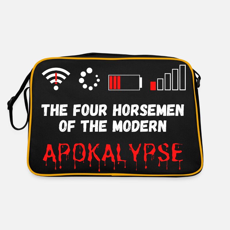 Les quatre cavaliers de l’apocalypse moderne. Ringard Sac Retro