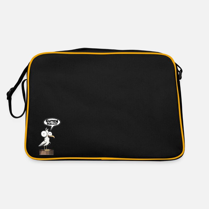 Bonjour drôle de dicton drôle Sac Retro
