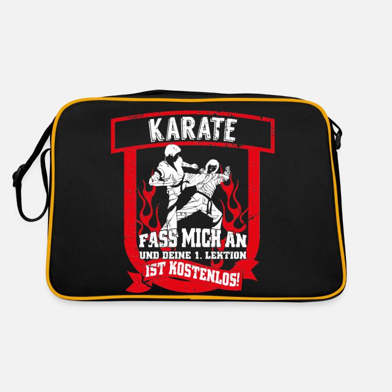Karate - 1. Lektion kostenlos Retro Tasche