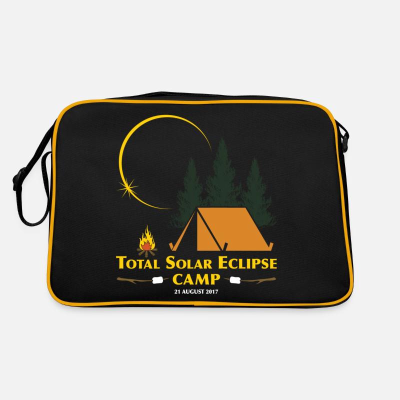 Total Solar Eclipse Camp Retro Bag