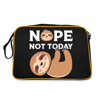 Nope Note Today - Retro Bag - black/gold - Back