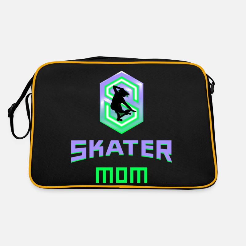 Skater Mom Mama Mutter Skatboard cool Geschenkidee Retro Tasche