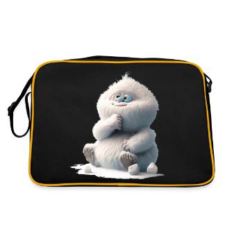 Baby yeti - Retro Bag - black/gold - Back